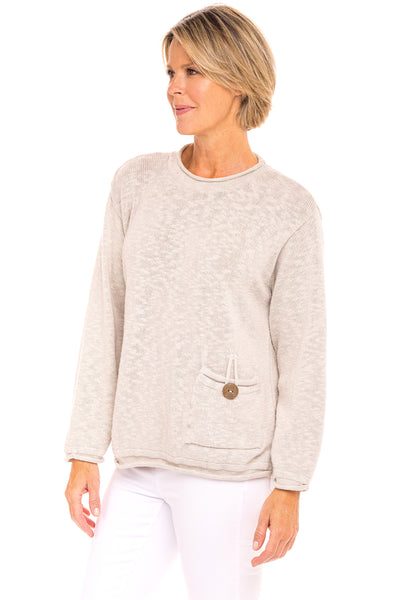 Pocket Crew Sweater