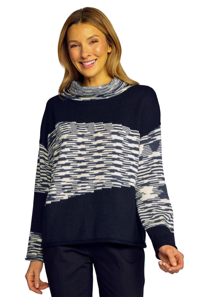 Marble Twist Panorama Sweater