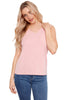 Charlie B Wear Two Ways Bamboo Cami, Spring Summer Women's Shirts Knit. Peony
