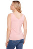 Charlie B Wear Two Ways Bamboo Cami, Spring Summer Women's Shirts Knit. Peony
