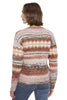Fair Isle Striped V Sweater