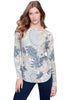 Charlie B Fantasy Plushy Crew Sweater, Fall Winter Women's Sweaters