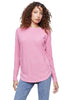 Charlie B Laced Sleeve Sweater, Fall Winter Women's Shirts Knit