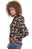 Animal Print Hoody Sweater