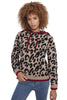 Animal Print Hoody Sweater