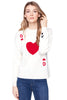 Queen of Hearts Sweater