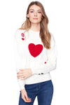Queen of Hearts Sweater