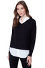Shirt Collar Sweater