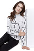 Charlie B Reversible Mock Neck Sweater, Fall Winter Women's Sweaters