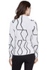 Charlie B Reversible Mock Neck Sweater, Fall Winter Women's Sweaters