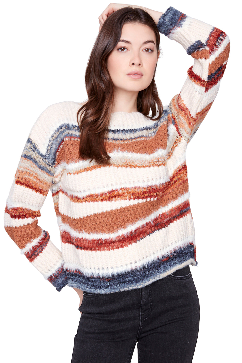 Patchwork Stripes Sweater