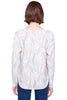 Lovely Leaves Round Hem Sweater