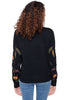 Embroidered Vines Sweater
