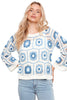 Artisan Squares Hand-Crochetted Sweater