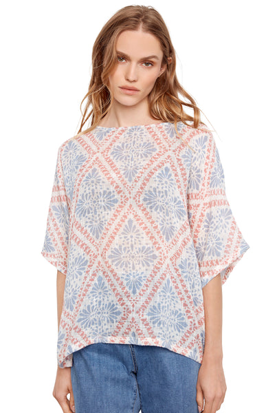 Garden Trellis Dolman Blouse