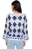 Diamond Crocheted Sweater