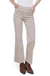 Charlie B Button Trimmed Flare Twill Jean, Fall Winter Women's Pants