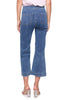 Button Trimmed Flare Jean