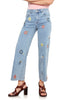 Meadow Muse Embroidered Jeans