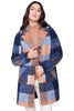 Plaid Bouclé Coat