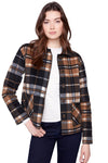 Reversible Plaid Jacket