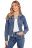 Fringe Trim Denim Jacket