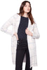 Plaid Knit Coatigan