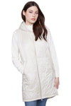 Pearlized Puffer Long Vest