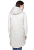 Pearlized Puffer Long Vest