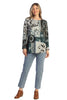 Nora Leaf Brushed Top