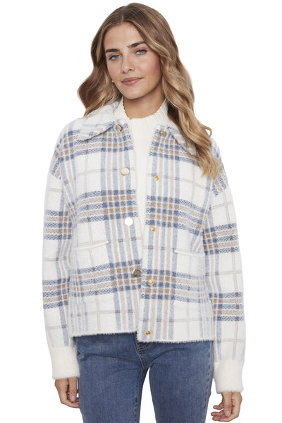 Plaid Plush Jacket