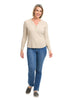 Waffle Henley Top