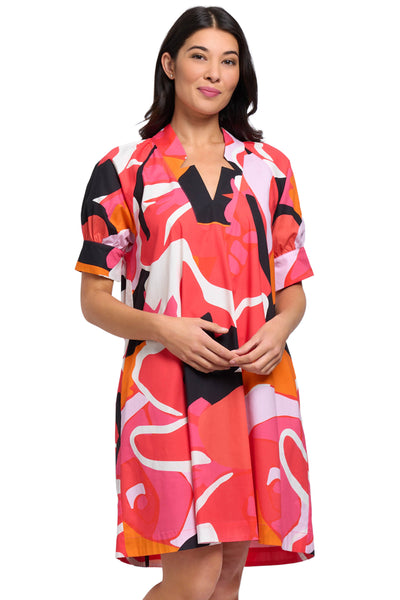 Lapel of Luxury Dress