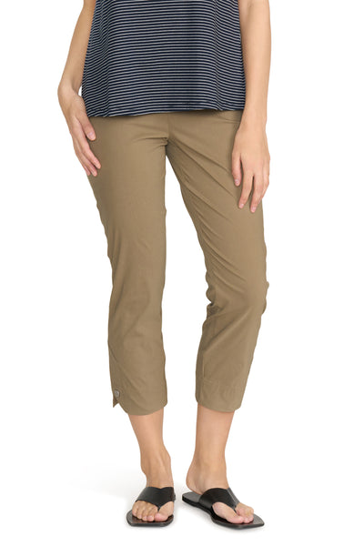 Foil Finish Line Pant, Spring Summer Women's Pants. Dune
