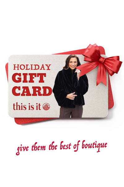 Gift Card for This Is It, The Best of Boutique