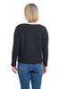 Crinkle Double Faced Metro Pullover