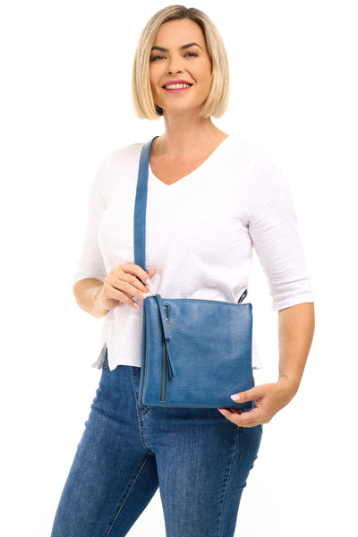 Dawn Multi Pocket Compact Cross Body Bag