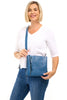 Dawn Multi Pocket Compact Cross Body Bag
