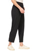 Serene Seamed Cotton Slub Pant
