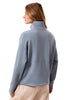 Zippered Mock Neck