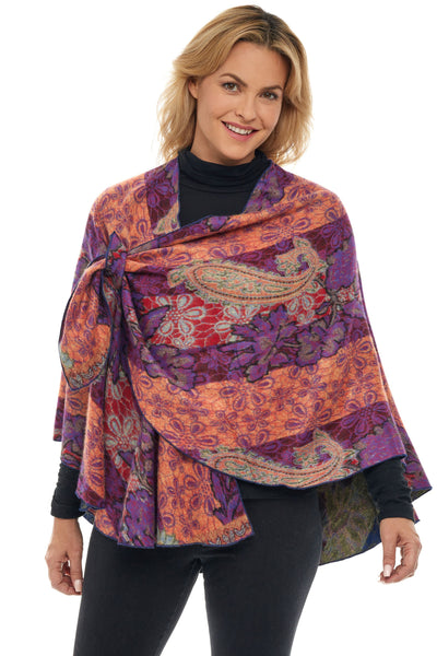 Reversible Cashmere Shawl