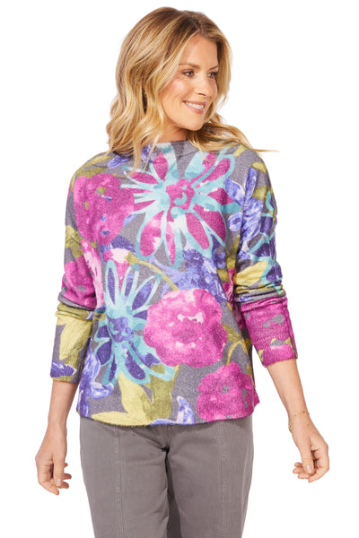 Cozy Blooms Sweater