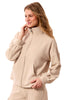 Waffle Zip Cardi Jacket