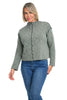 Crimped Funnel Neck Top
