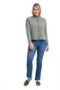 Crimped Funnel Neck Top