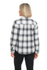 Crinkle Windowpane Chill Pullover