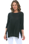 Reanna Tres Chic Pleated  Top
