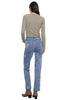 Embroidered Daisies Jean