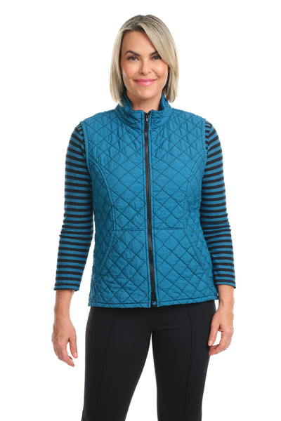 Quilted Zip Vest