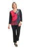 Crystal One Button Top